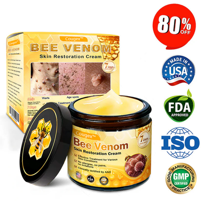 Made and Shipped from USA 🥑 Bee Venom Skin Restoration Cream ⏰ LAST DAY — 80% OFF