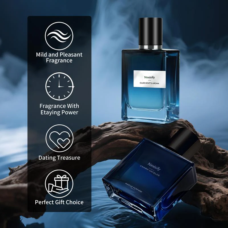 🔥 Last 3 Days: 60% OFF – Men’s Fragrance Set | Marine & Club Gent Scents