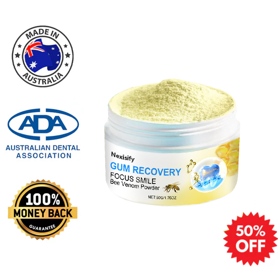 🐝 Nexisify™ Focussmile Bee Venom Oral Powder — ADA Recommended for Stronger Teeth & Gums