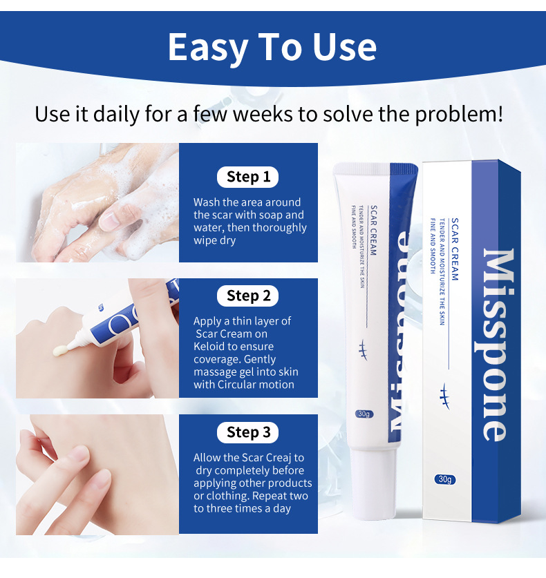 Professional Scar Removal Gel – Effective Treatment for Keloids, C-Section, Surgery, Burns, Acne & More