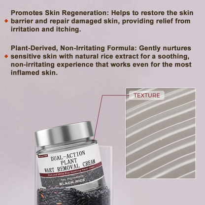Black Rice Skin Repair Essence Cream 👨‍⚕️ FDA Certified – Helps Remove Warts, Improve Keratin Buildup, Seborrheic Dermatitis, Follicular Keratosis, Age Spots, and Bruising