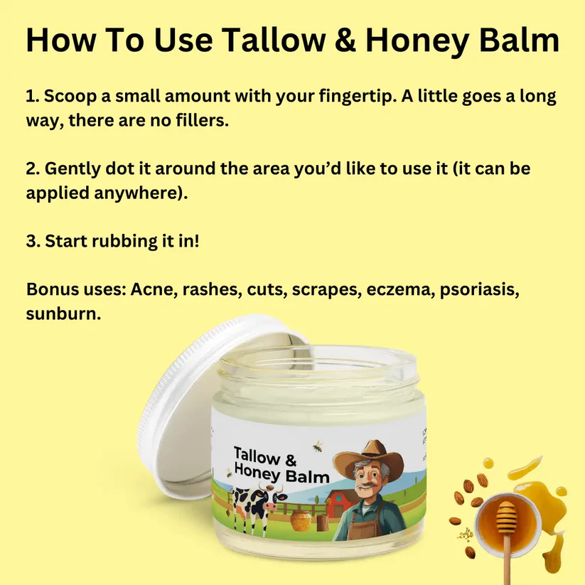 Tallow & Honey Balm