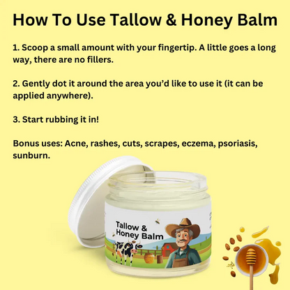 Tallow & Honey Balm