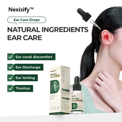 Nexisify™ Ear Drops – Plant-Based Relief | FDA-Certified for Clearer Hearing
