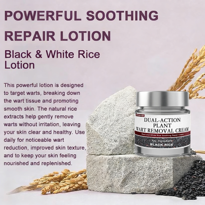 Black Rice Skin Repair Essence Cream 👨‍⚕️ FDA Certified – Helps Remove Warts, Improve Keratin Buildup, Seborrheic Dermatitis, Follicular Keratosis, Age Spots, and Bruising
