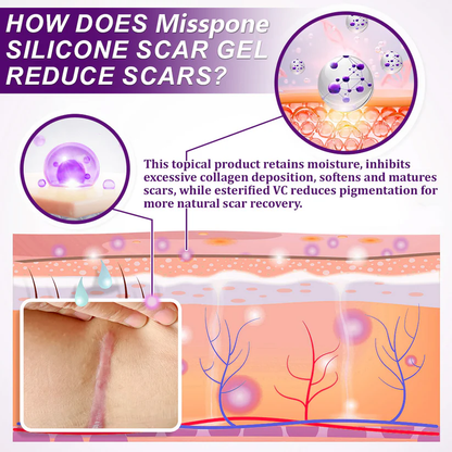 Misspone® Scar Gel – Australian Dermatology Approved for Proven Scar Repair Visible Results, Healthier Skin, Renewed Confidence