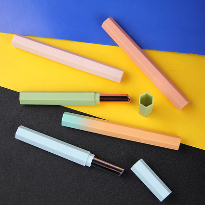 Hexagonal stiletto lipstick