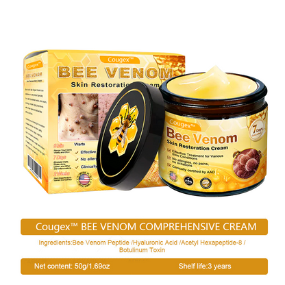 Made and Shipped from USA 🥑 Bee Venom Skin Restoration Cream ⏰ LAST DAY — 80% OFF